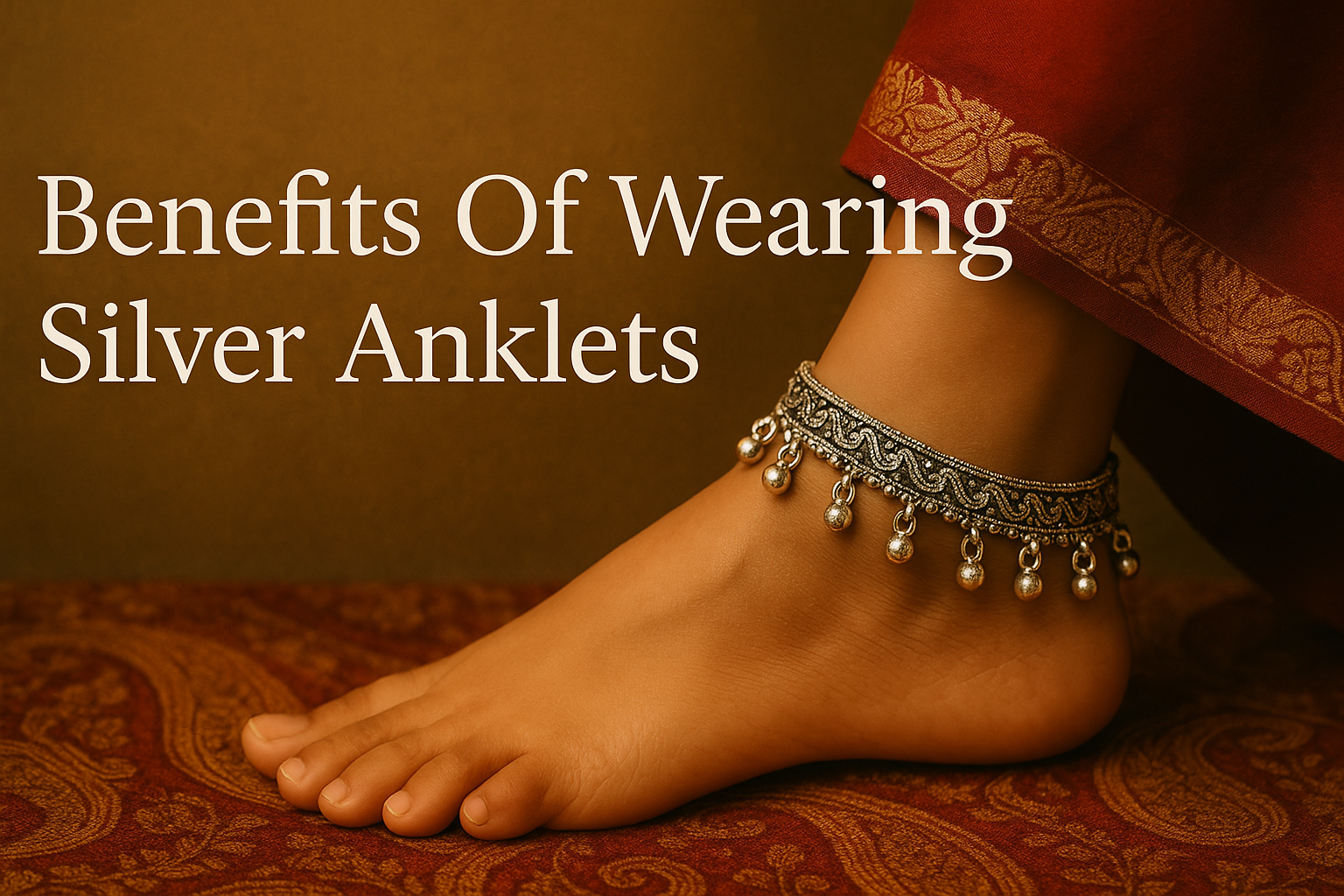 Benefits Of Wearing Silver Anklets